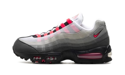 Кроссовки Nike Air Max 95 Big Bubble Solar Red 2.0 (2025)