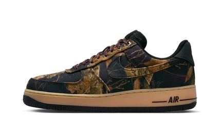 Кроссовки Nike Air Force 1 '07 Realtree, черно-коричневые