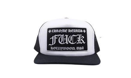 Кепка-тракер Chrome Hearts F*ck Patch, черная