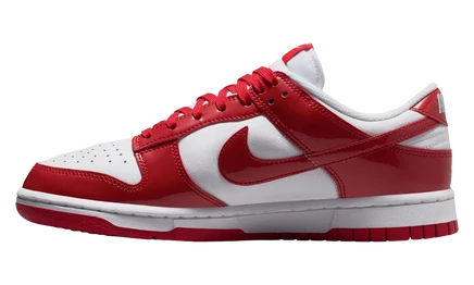 Женские кроссовки Nike Dunk Low SE, бело-красные