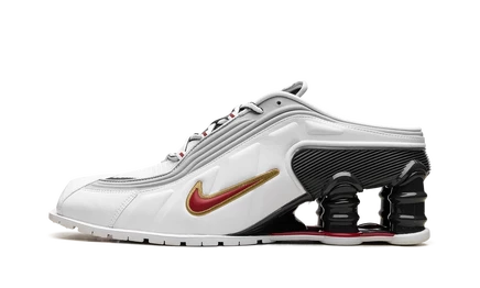 Унисекс мюли Nike Shox MR4 «Martine Rose», платиново-красные