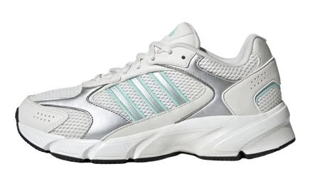 Женские кроссовки Adidas Crazychaos 2000, бело-серебристые
