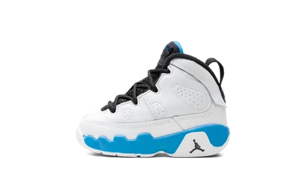 Детские кроссовки jordan air jordan 9 td, пудрово-голубые