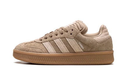Кроссовки Adidas Samba XLG, бежево-коричневые