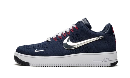Кроссовки Nike Air Force 1 Flyknit Low «Patriots»