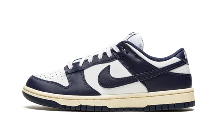 Женские кроссовки Nike Dunk Low, винтажно-синие