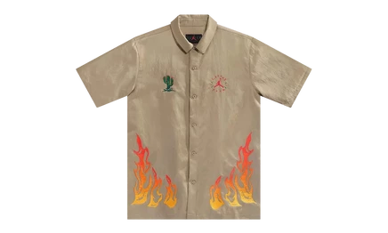 Рубашка Jordan Cactus Jack Button Down, бежевая