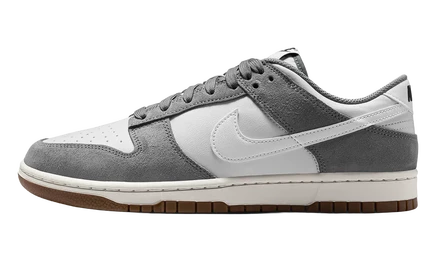 Кроссовки Nike Dunk Low Retro SE, серые/белые