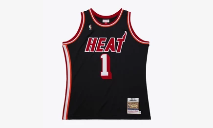 Джерси Mitchell & Ness Heat 2013 Chris Bosh, черное