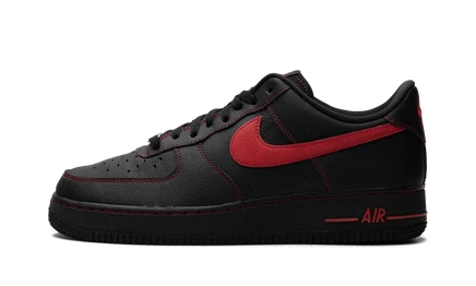 Кроссовки Nike Air Force 1 Low 07 LV8, черно-красные