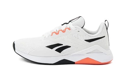 Женские кроссовки Reebok NanoFlex TR 2, бело-оранжевые