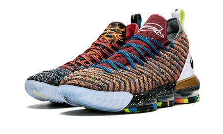 Кроссовки Nike LeBron 16 LMTD «What the 1 Thru 5»