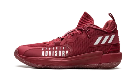 Кроссовки Adidas DAME 7 EXTPLY GW7910, красные