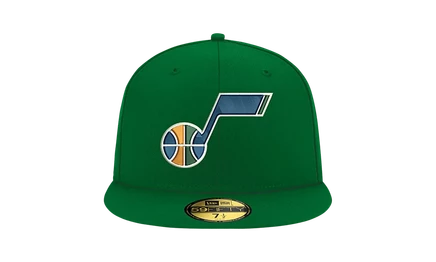 Кепка New Era 59FIFTY Utah Jazz, зеленая