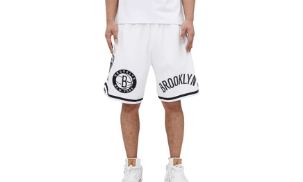 Мужские шорты Pro Standard Brooklyn Nets, белые
