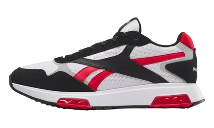 Кроссовки Reebok Glide DMX, бело-красно-черные