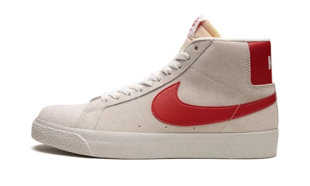 Кроссовки Nike SB Zoom Blazer Mid, бело-красные