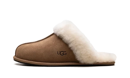 Женские тапочки Ugg Scuffette II, каштановые