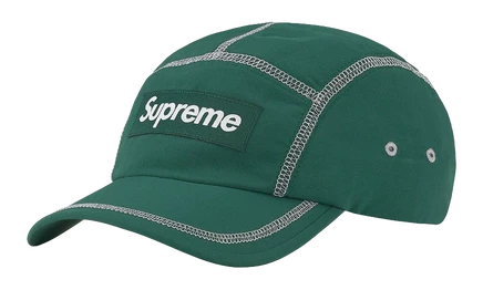 Унисекс кепка Supreme Reflective Stitch, темно-зеленая