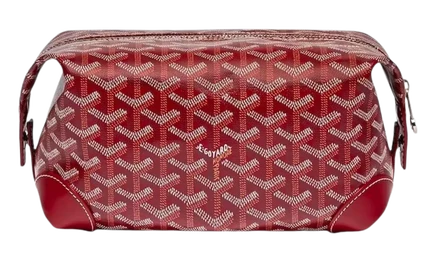 Унисекс косметичка Goyard Boeing 25, красная