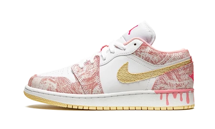 Детские кроссовки Jordan Air Jordan 1 Low SE GS, Paint Drip