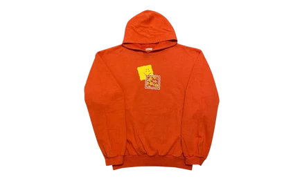 Унисекс худи KAPITAL Peckish Bowy KAP046, оранжевое