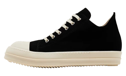 Кроссовки Rick Owens DRKSHDW Hollywood Low, черно-молочные