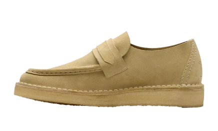 Лоферы clarks nomad loafer, замшевые, коричневые