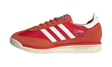 Кроссовки Adidas SL 72 RS, красно-белые