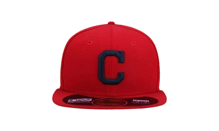 Унисекс кепка New Era 59FIFTY Индианс NE934, красная