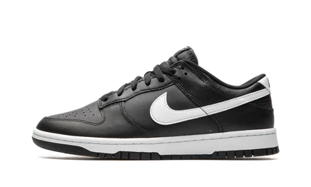 Кроссовки Nike Dunk Low Retro DV0831 002, черно-белые