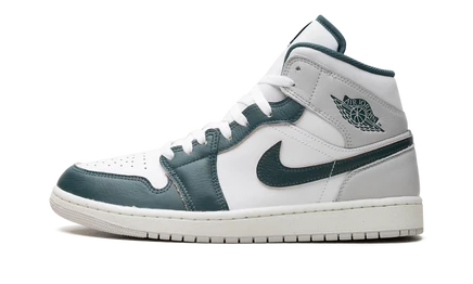 Кеды jordan air jordan 1 fq7720, оксидно-зеленый