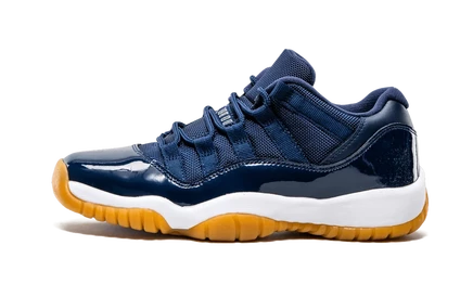 Детские кроссовки Jordan Air Jordan 11 Retro Low 528896, темно-синие