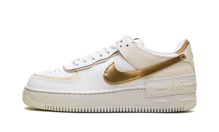 Женские кроссовки Nike Air Force 1 Shadow, светло-бежевые