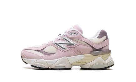 Детские кроссовки New Balance 9060 GS «Pink White», розово-белые