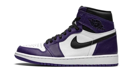 Кеды jordan air jordan 1 retro high court purple 2.0
