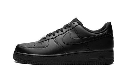 Кеды Nike Air Force 1 Low '07 Triple Black, черные