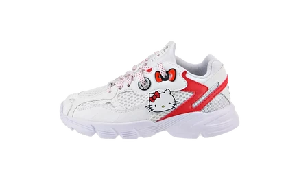 Детские кроссовки Adidas Hello Kitty Astir, бело-красно-черные