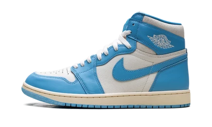 Кроссовки Jordan Air Jordan 1 High OG UNC Reimagined, голубо-белые