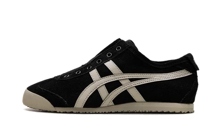 Кроссовки Onitsuka Tiger Mexico 66 Slip-On, черно-песочные
