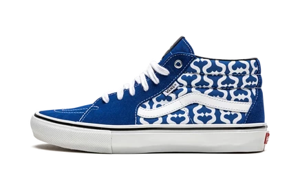 Высокие кеды Vans Grosso Mid Supreme, королевский синий
