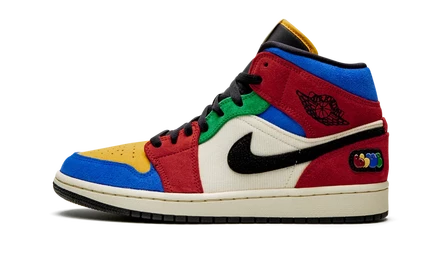 Кеды Jordan Air Jordan 1 Mid Blue The Great