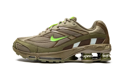 Кроссовки Nike Shox Ride 2 SP Supreme, зеленые
