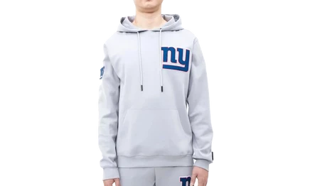 Худи Pro Standard New York Giants Logo Blended, серое