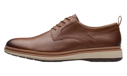Мужские лоферы Clarks Chantry Lo, кожаные, бежевые