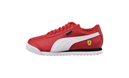 Кроссовки Puma Scuderia Ferrari Roma GS, красно-бело-черные