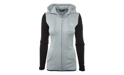 Женское худи The North Face Half Dome на молнии, серое