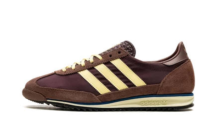 Женские кеды Adidas SL 72 OG «Maroon Preloved Brown»