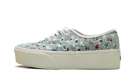 Кеды Vans Woven Authentic Stackform, в цветочный принт