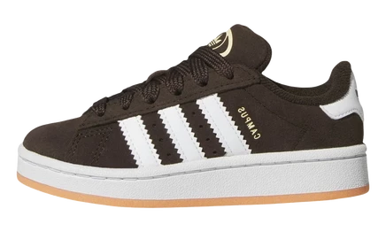 Детские кроссовки Adidas Campus 00s, коричнево-белые